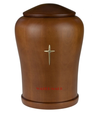 urna pogrzebowa, urna drewniana