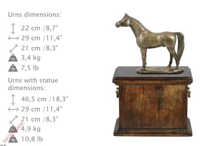 urna dla zwierząt, urna dla konia, urny dla koni