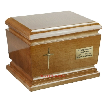 urna pogrzebowa, urna drewniana, drewniana urna pogrzebowa