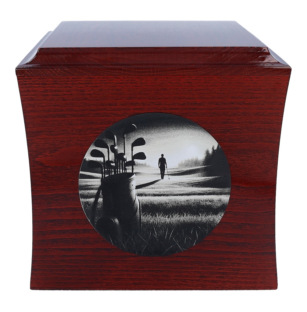 Pamiątkowa urna golfowa