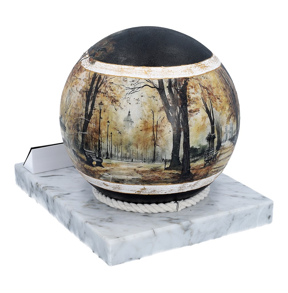 Tematyczna Urna z Motywem Jesiennym