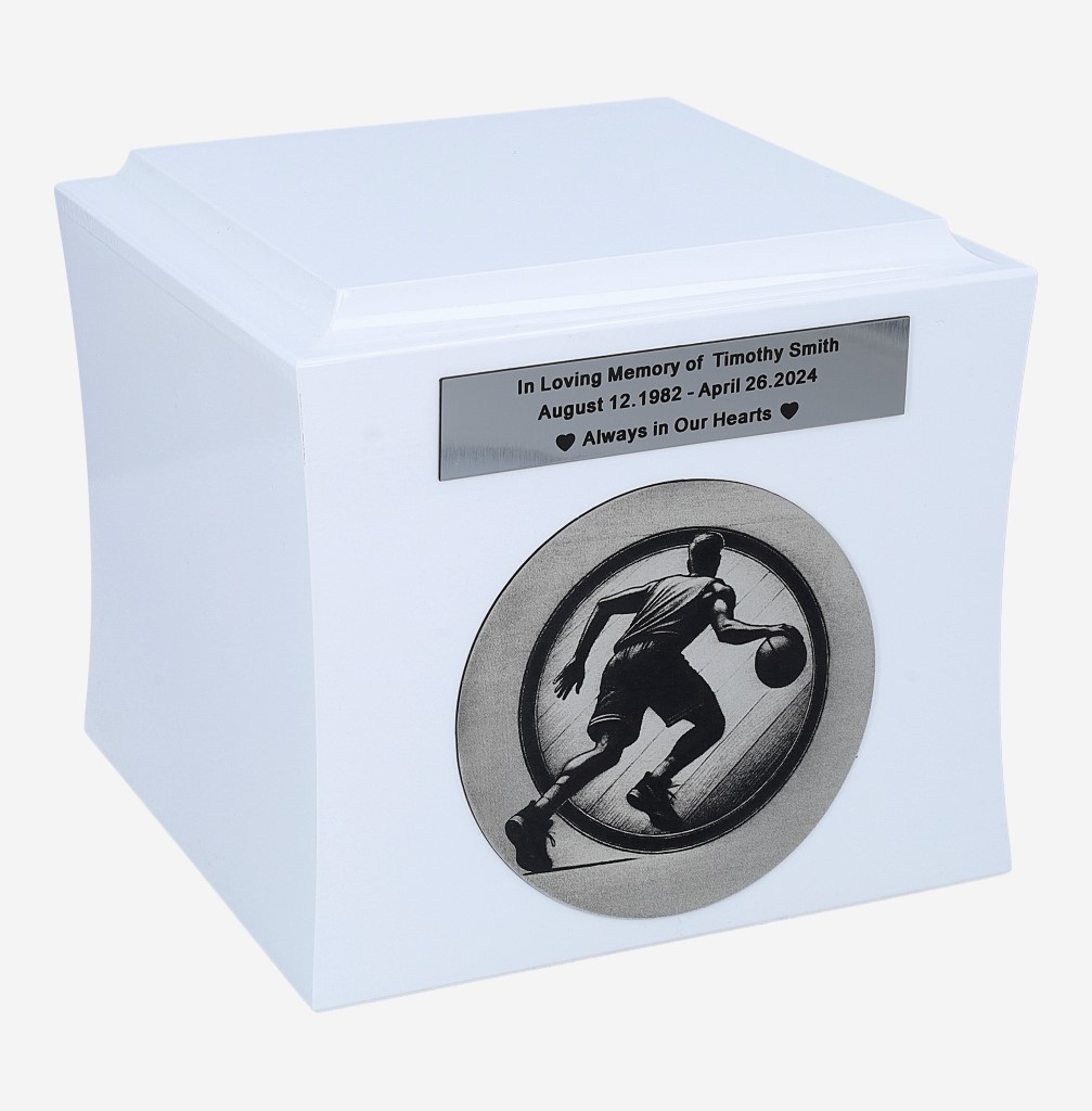 Tematyczna Urna z Motywem Koszykówki