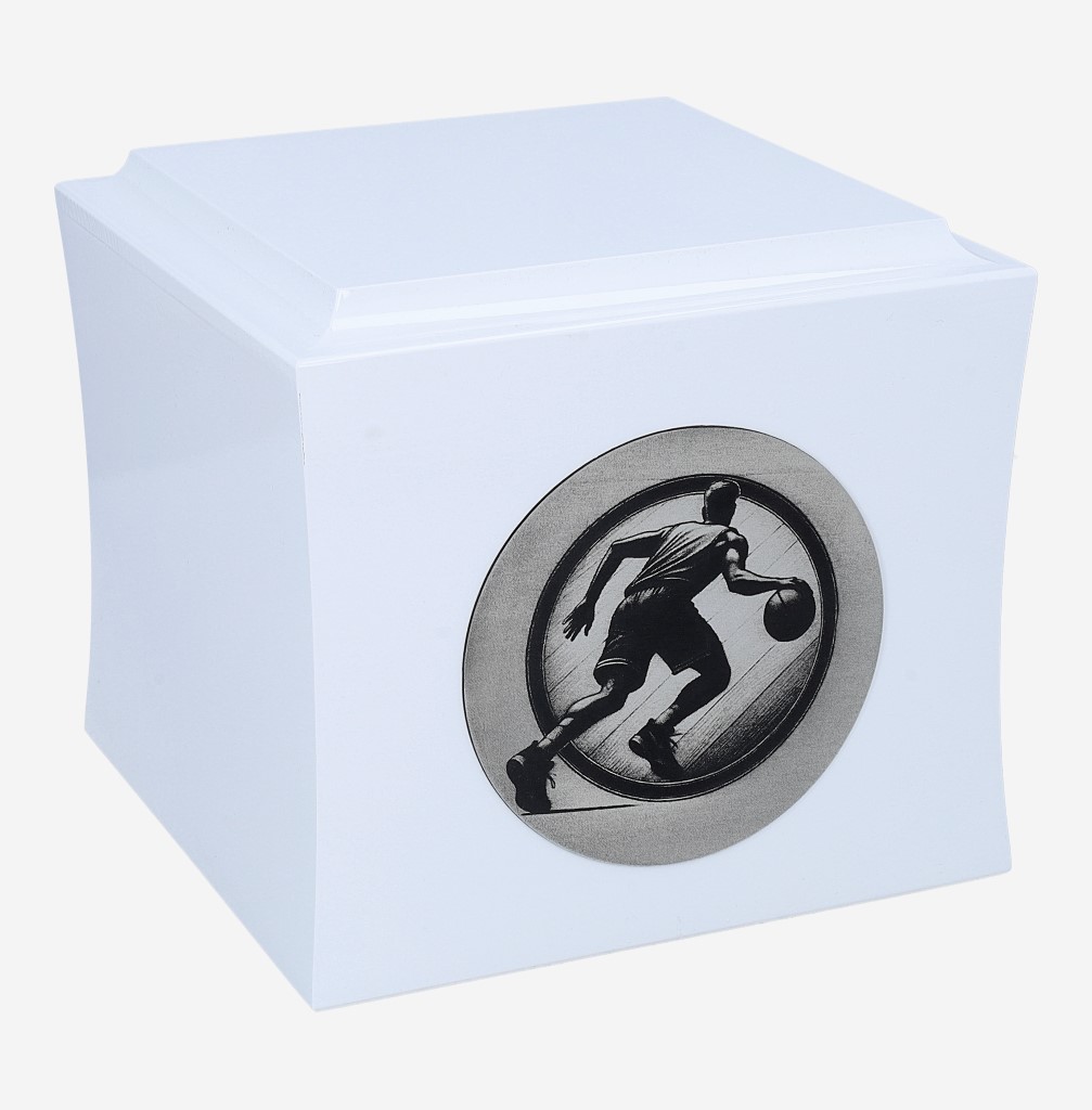 Tematyczna Urna z Motywem Koszykówki