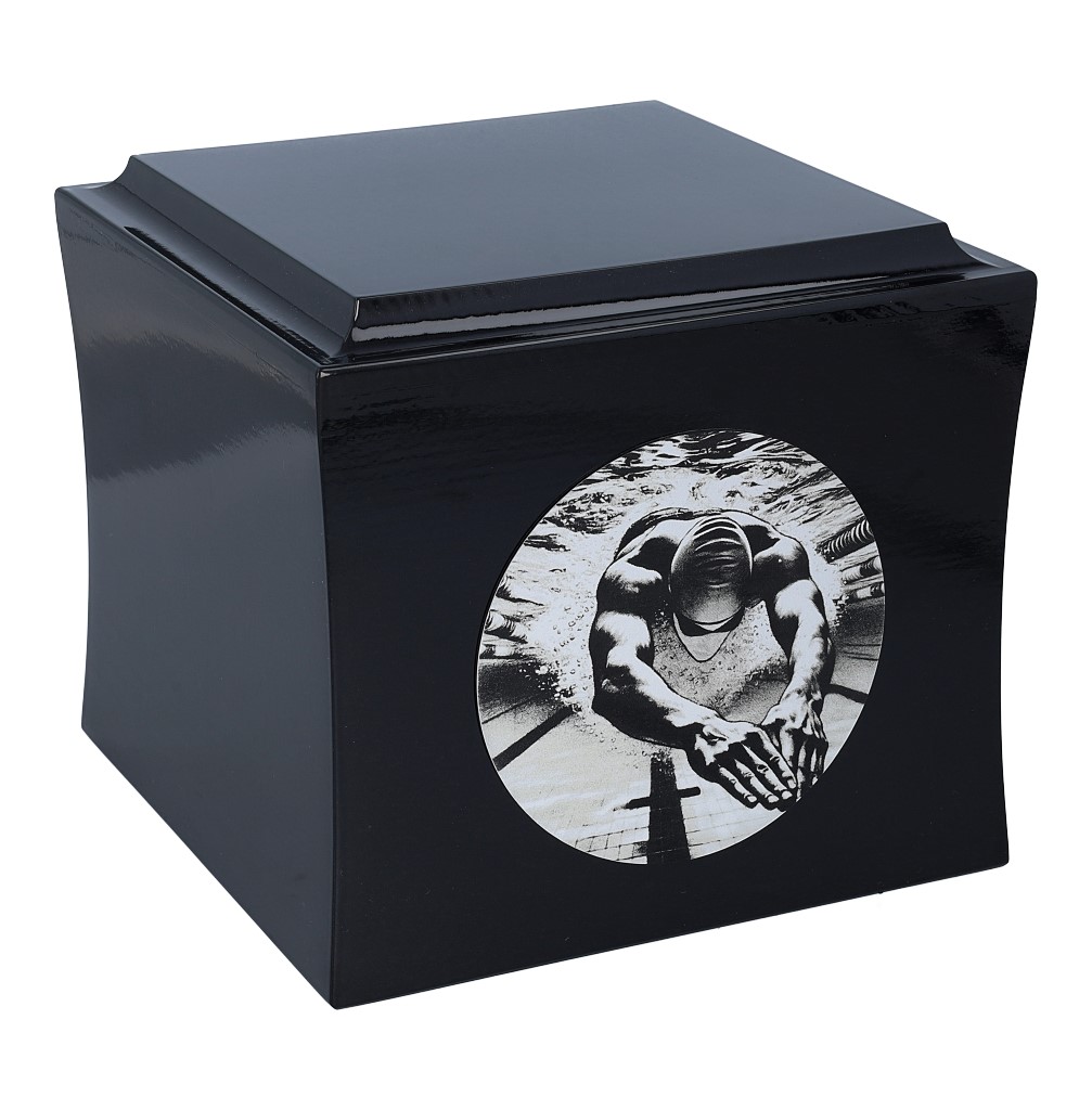 Tematyczna Urna dla Pływaka