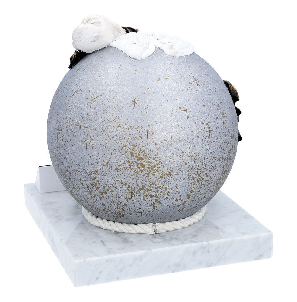 Artystyczna Urna z Aniołem Motyw 3D