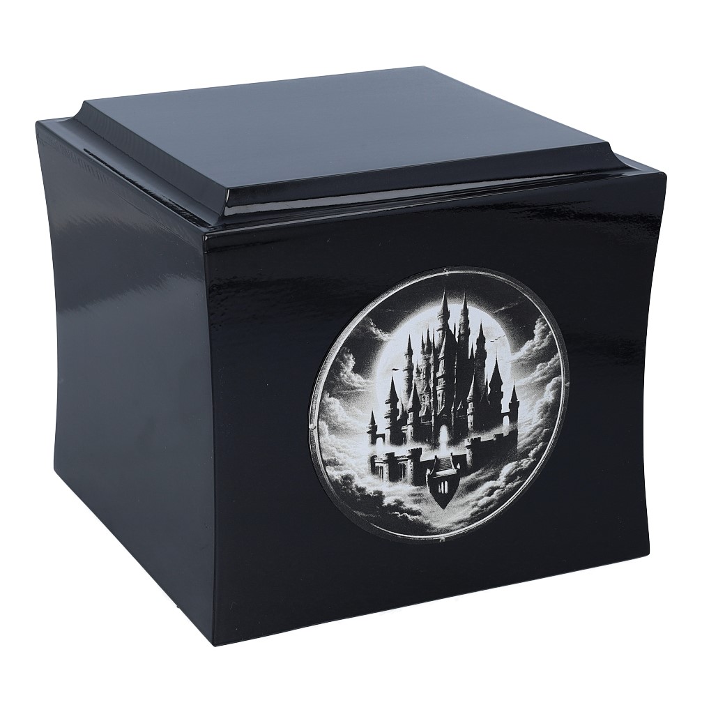 Tematyczna Urna z Motywem Zamku