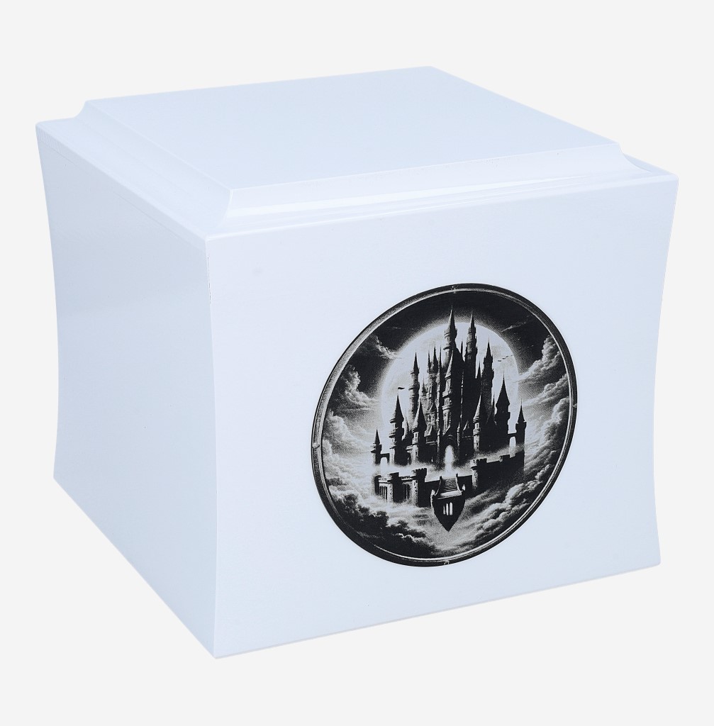 Tematyczna Urna z Motywem Zamku