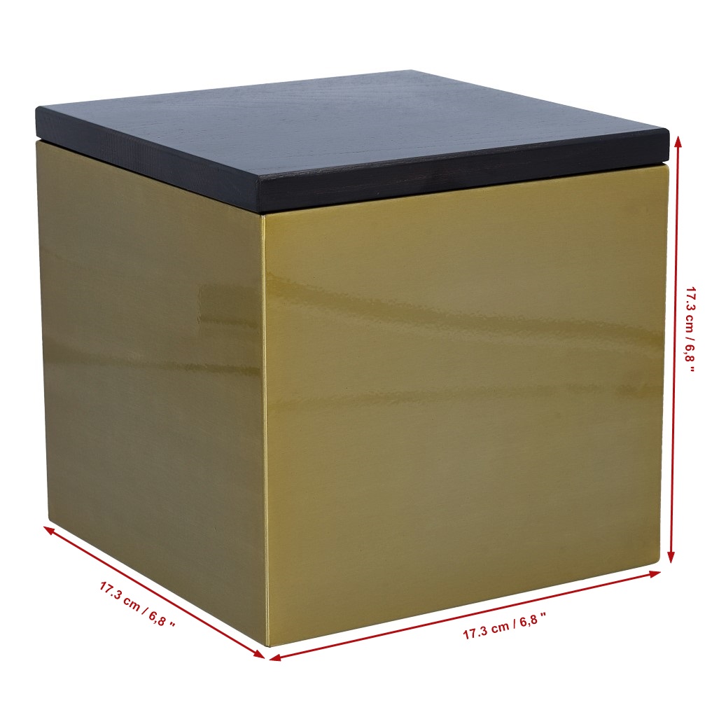 Złota Urna ze Stali Nierdzewnej