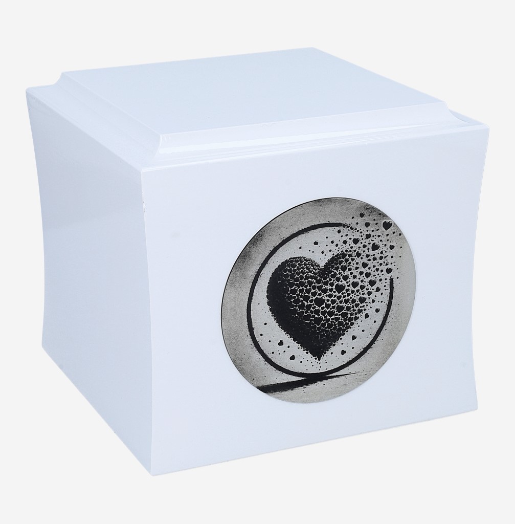 Urna z Sercem w Kształcie Szkatułki