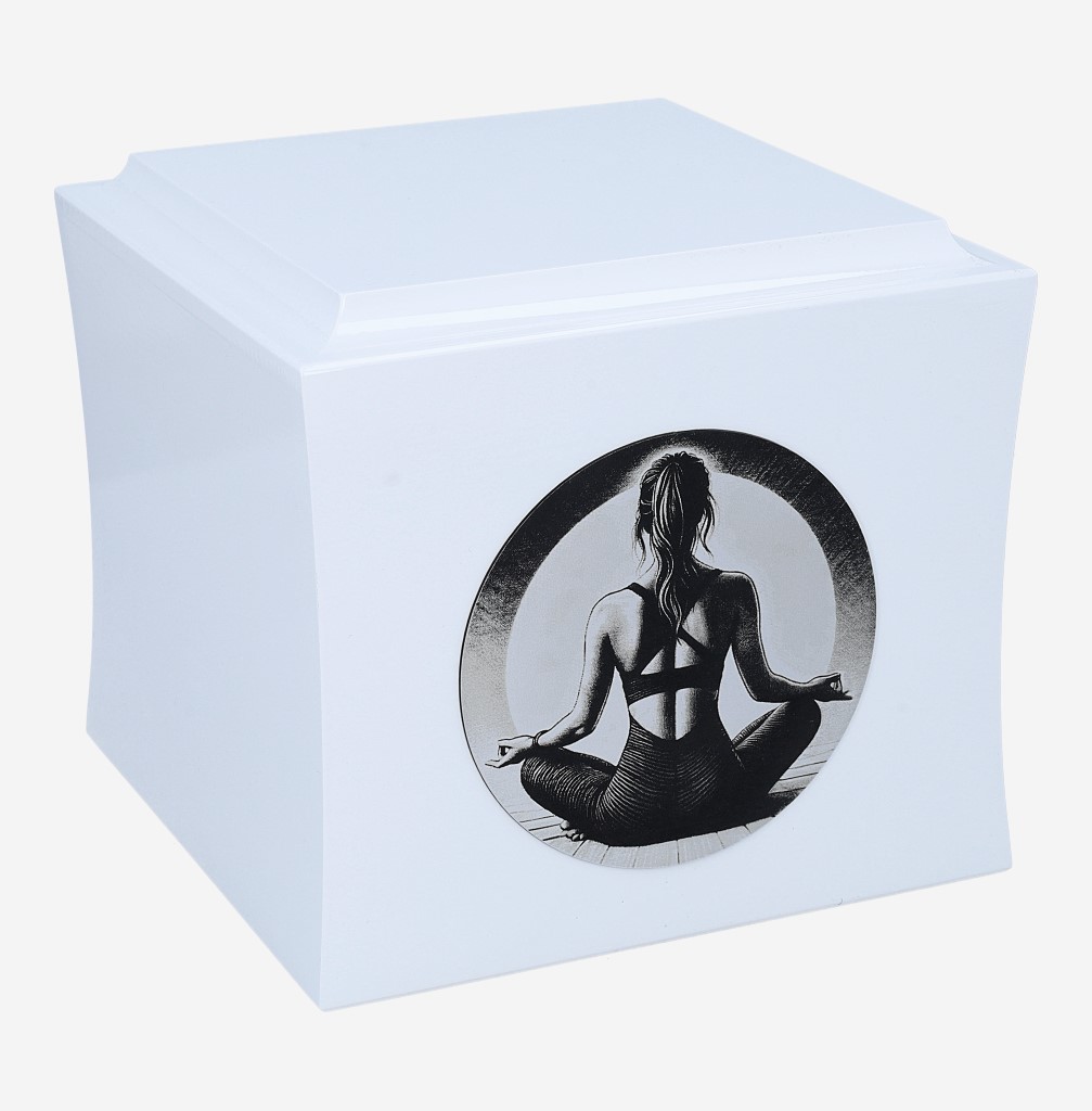 Urna z Motywem Medytacji