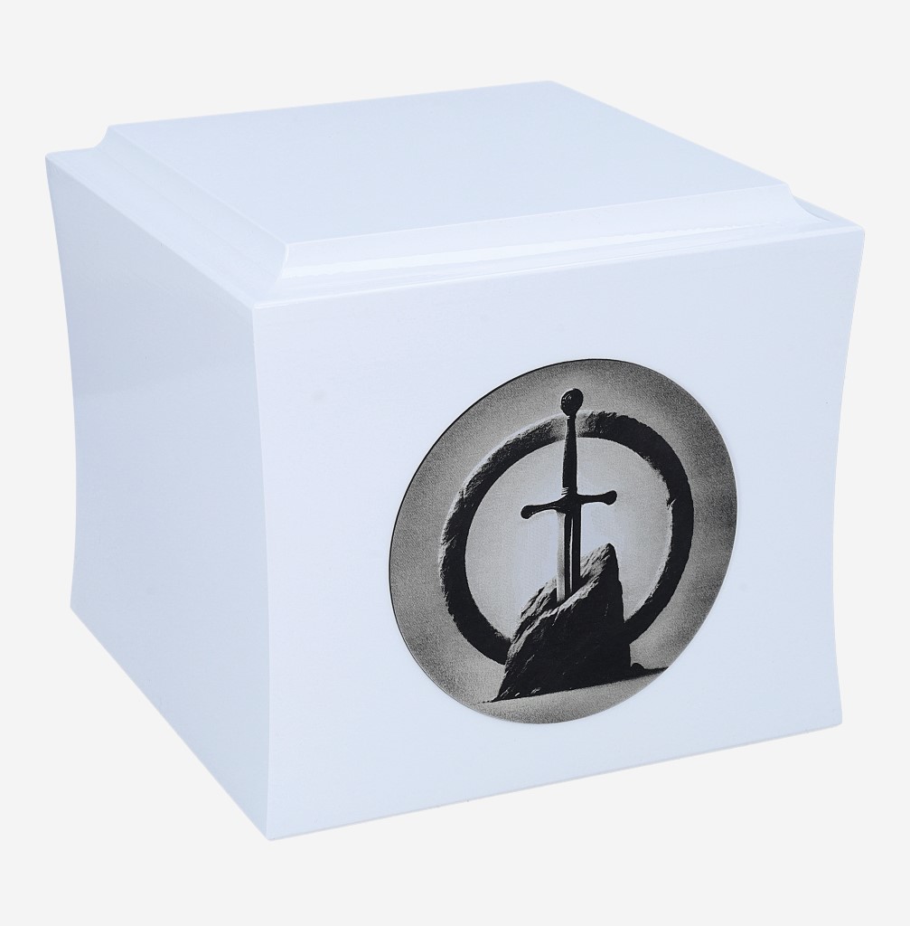 Tematyczna Urna z Motywem Miecza