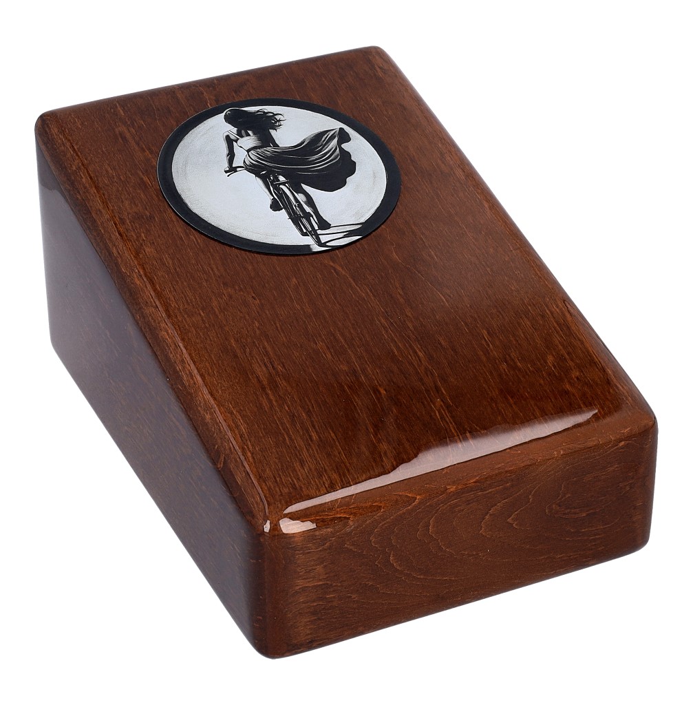 Urna dla Kobiety z Motywem Rowerowym