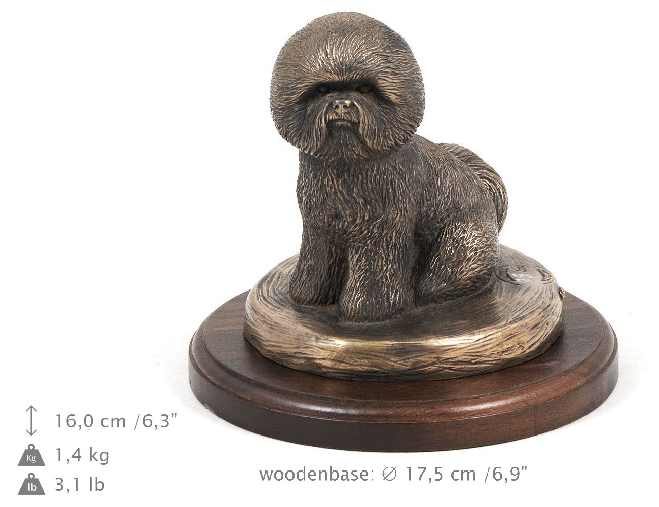 urna dla psa rasy bichon