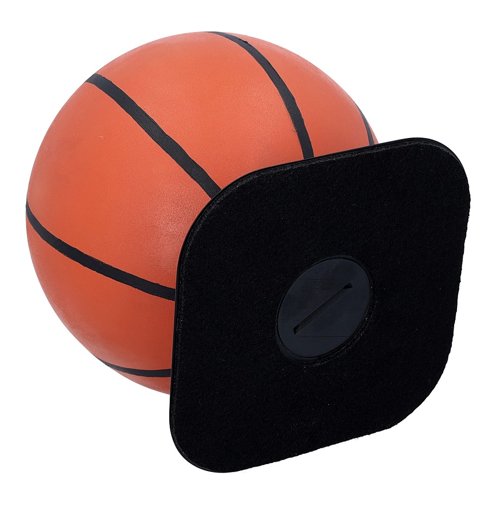 Spód urny koszykarskiej z gwintowanym otworem do wsypywania prochów